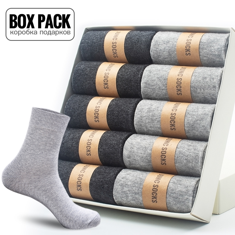 Cotton Crew Sock Pack - коробка подарков хлопок мужские носки 10