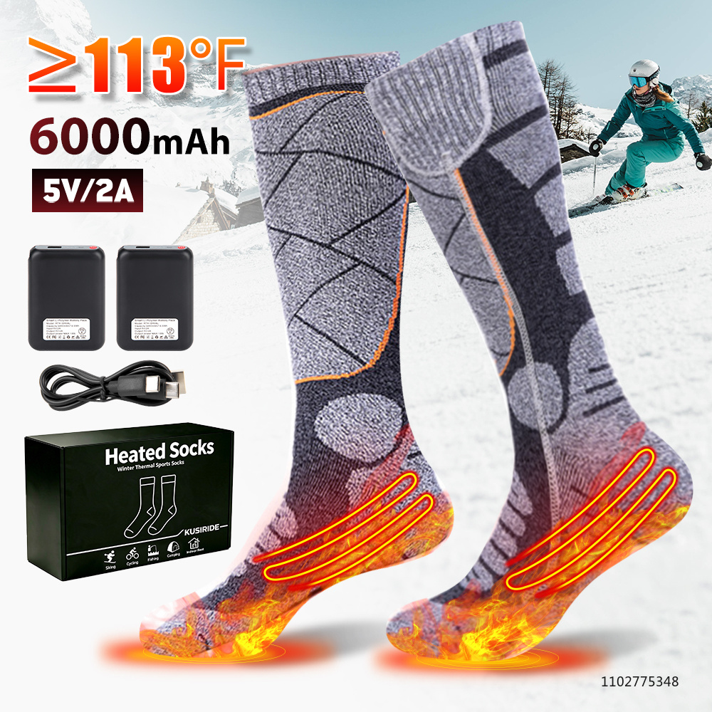 Thermal Sock Winter - Новые перезаряжаемые носки с подогревом 6000