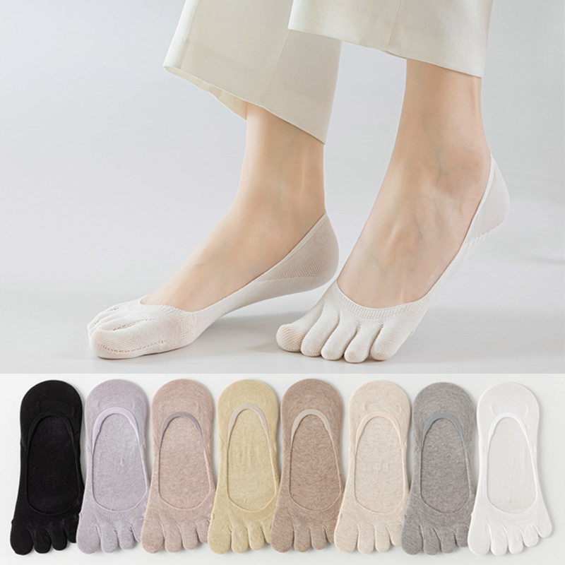 1 пара летних женских носков с – обзор и цена Toe Sock Split