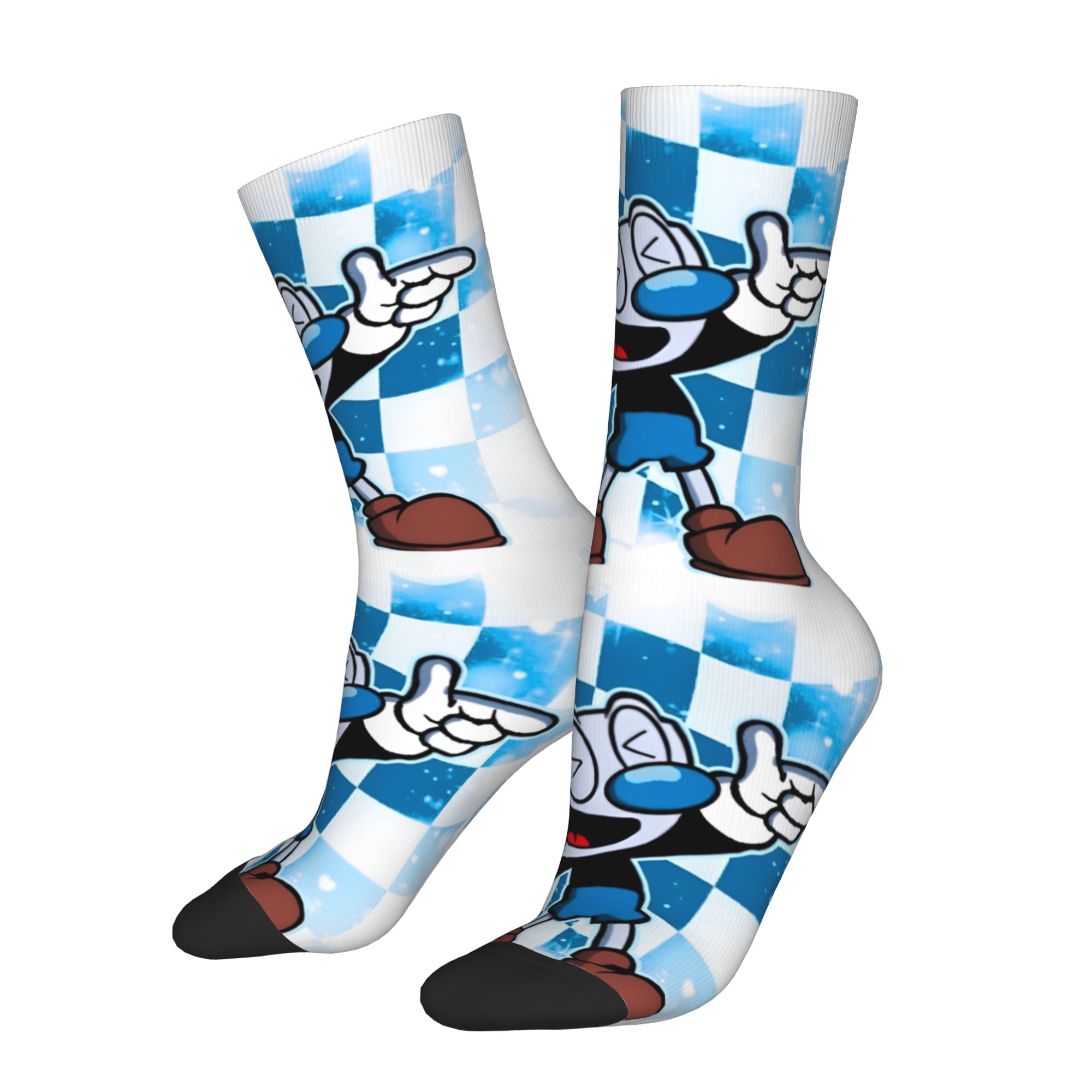 Носки унисекс с принтом Капхед – обзор и цена Dress Sock Men