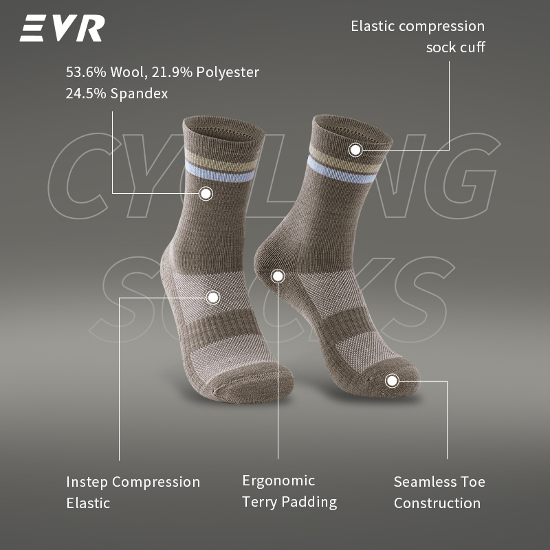 EVR. Осенне-зимние велосипедны – обзор и цена Wool Hiking Sock